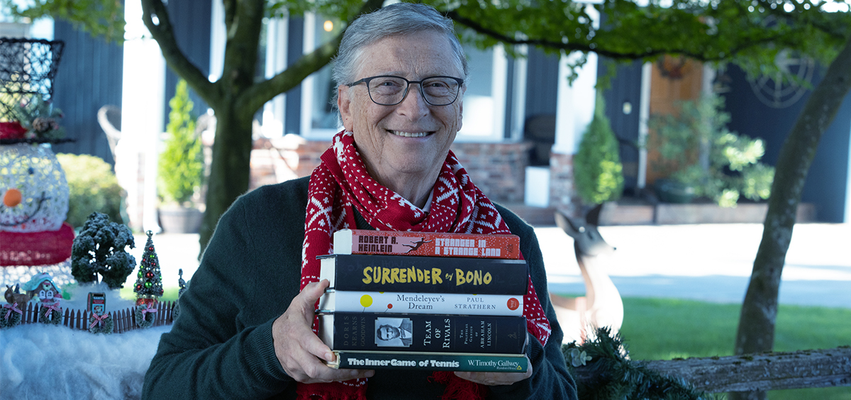 InfoMoney | Quais são os cinco livros preferidos de Bill Gates? Veja a lista