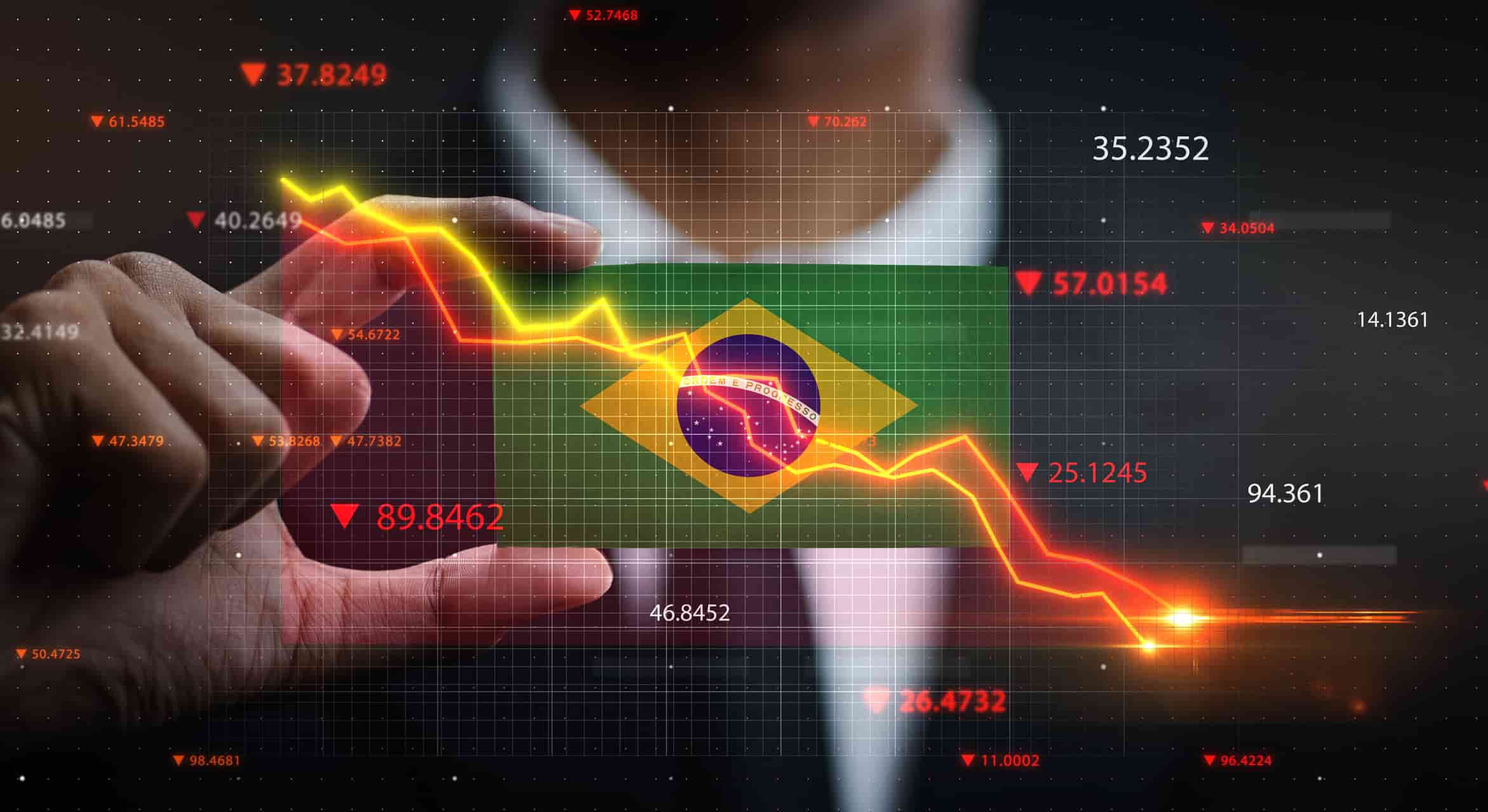 InfoMoney | PIB do Brasil cai 0,2% no 4º trimestre e fecha 2022 com crescimento de 2,9%